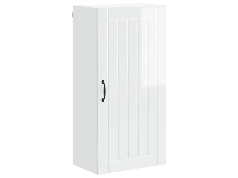 Meuble mural de cuisine, armoire de cuisine blanc brillant 50x31x100cm shl40 - Conforama A
