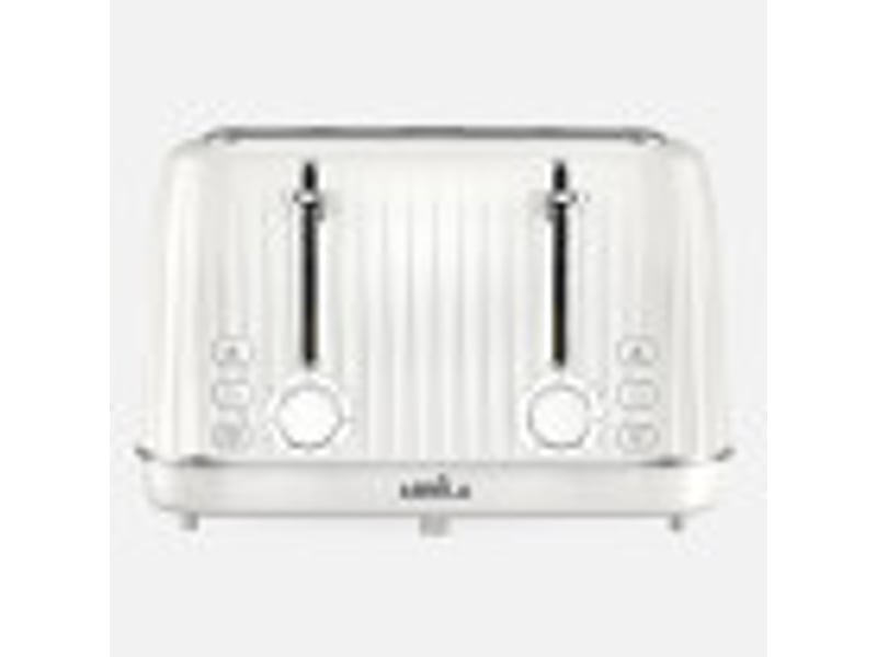  Grille-pain fabrilamp jacaranda 1860 w 4 fentes 7 niveaux blanc 19,5 x 29 x 29,5 cm 271411181 - Conforama B