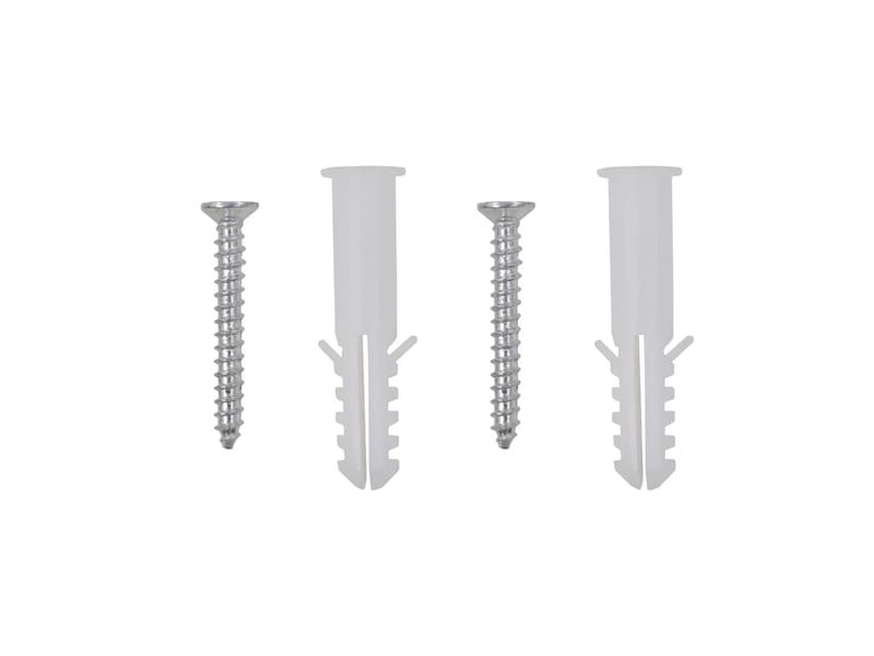  Lot de 2 miroirs muraux 50x50 cm carré verre cf62938  - Conforama E