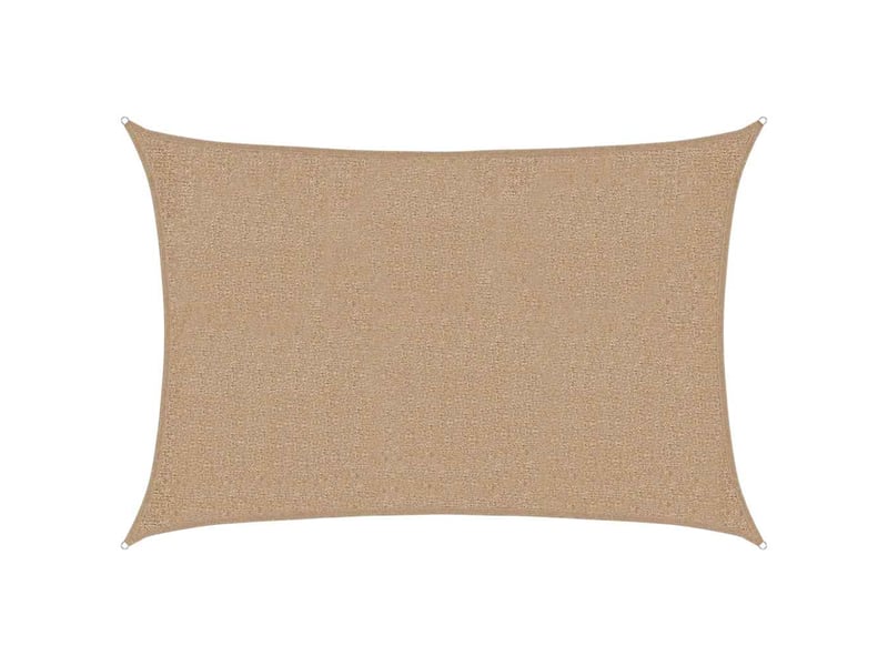  Voile d'ombrage - voile d'ombre - voile parasol 160 gm² taupe 2x2,5 m pehd  - Conforama A