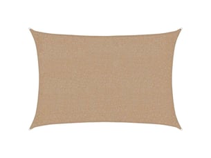 Voile d'ombrage - voile d'ombre - voile parasol 160 gm² taupe 2x2,5 m pehd
