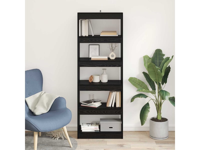  Bibliothèque 5 niveaux, armoire à livres 60 x 30 x 166 cm bois d'ingénierie shl1905  - Conforama D