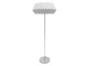 Lampadaire fabrilamp espiral e27 coloris blanc 166 x 55 x 55 cm
