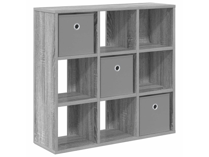  Buffet - bahut - meuble de rangement gris sonoma 73,5 x 24 x 69,5 cm  - Conforama A