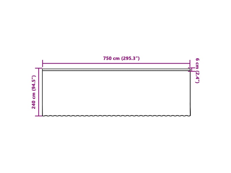  Rideau en dentelle, rideau ajouré, voilage blanc 750 x 240 cm polyester cf43814  - Conforama E
