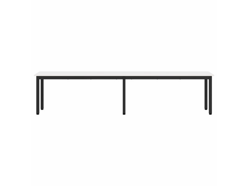  Banc d'entrée, banc d'intérieur blanc 200x35x45 cm bois de pin massif  - Conforama E