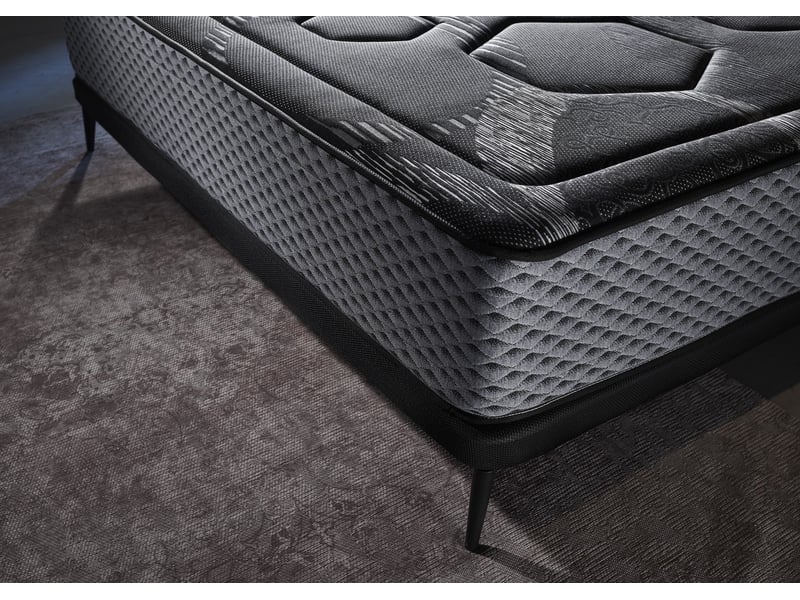 Matelas à mémoire de forme au graphène grafeno night confort h25 - équilibré, mémoire de forme au graphène, tissu 3d respirant 8435720044300 - Conforama D