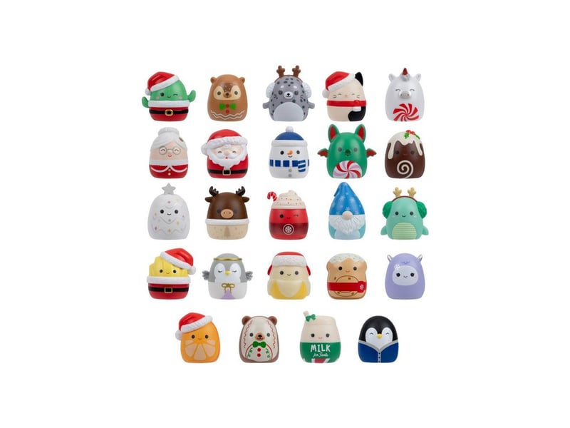  Calendrier de l avent squish-a-longs 2026 avec 24 mini-squish et anneau SQU0191726953999 - Conforama D