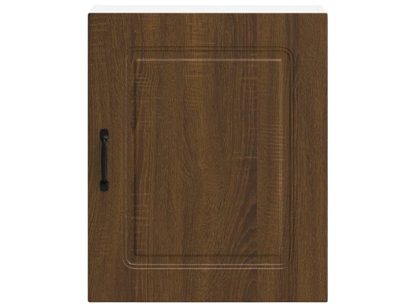  Meuble de rangement, armoire murale de cuisine kalmar en chêne brun contrecollé  - Conforama E