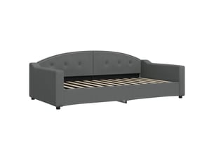 Lit simple 100x200 cm    coloris gris