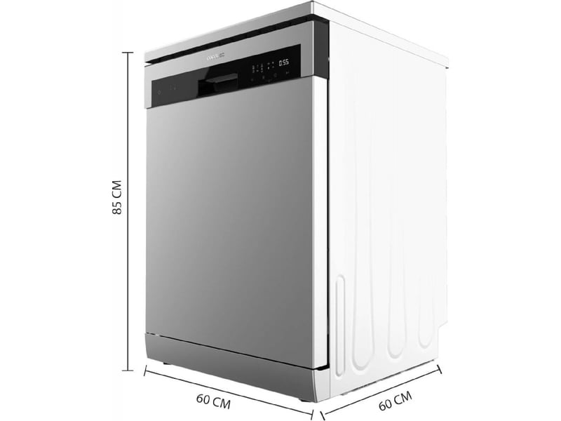 Cecotec lave-vaisselle bolero aguazero 6200 inox d, 14 couverts, 6 programmes - Conforama C