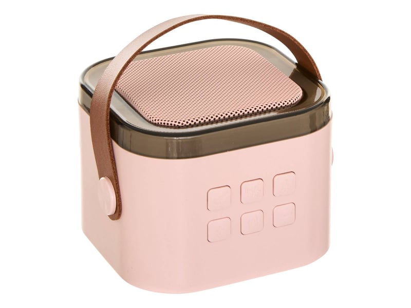  Set karaoké kara avec enceinte portable et 2 micros rose KARA - Conforama C