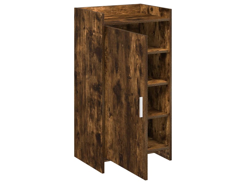 Meuble à chaussure, cabinet à chaussures avec stockage chêne fumé 48x36x92 cm shl6551  - Conforama D