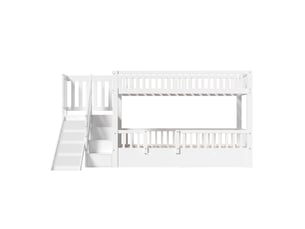 Lit superposé 90x200 cm DZMDIP   coloris blanc