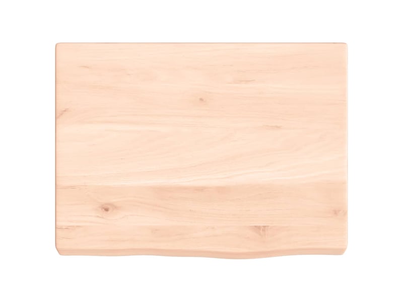  Comptoir de salle de bain, plan de travail 40x30x(2-4) cm bois massif non traité cf65725  - Conforama D