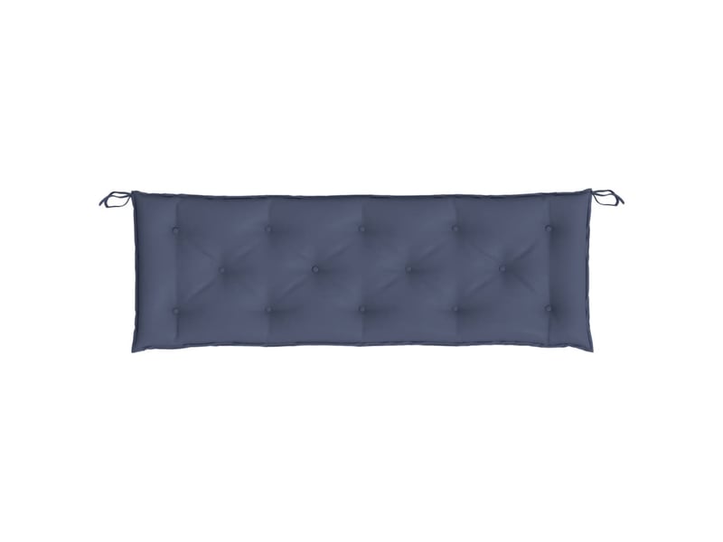  Lot de 2 coussins de banc de jardin, coussins d'assise bleu marine 150x50x7 cm cf58643  - Conforama E