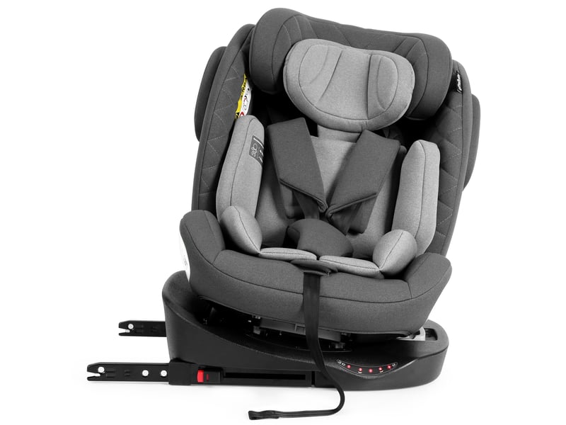 Siège auto enfant i-size 360° pivotant isofix avec top tether - grey, 40-150 cm  - Conforama A