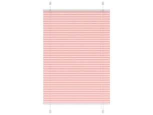 Store plissé, store de fenêtre rose 95x150 cm largeur du tissu 94,4 cm polyester cf47016