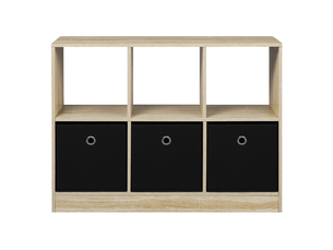 Bibliotheque coloris bicolore 2 étagère(s) BEAUNIV - 30 cm x 61 cm