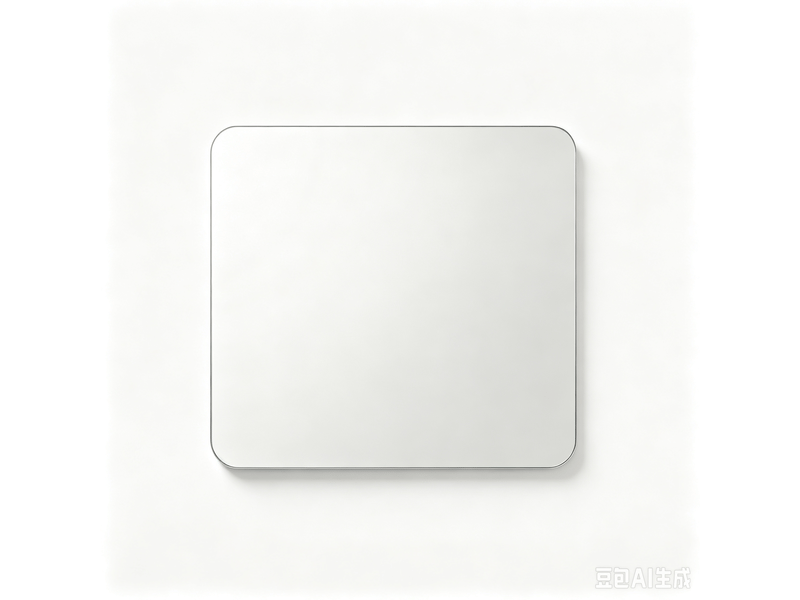  Miroir de salle de bain 50x70, miroir mural sans cadre avec coins arrondis  - Conforama A
