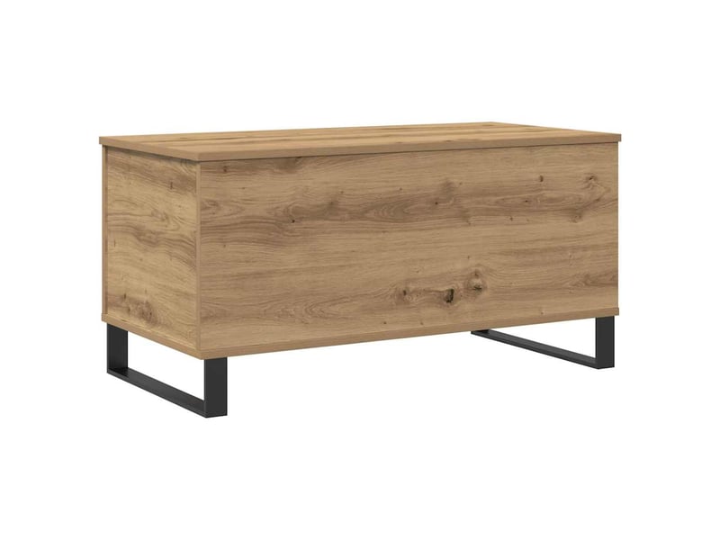  Table basse - table de salon - table à thé chêne artisanal 90x44,5x45 cm bois d'ingénierie  - Conforama D