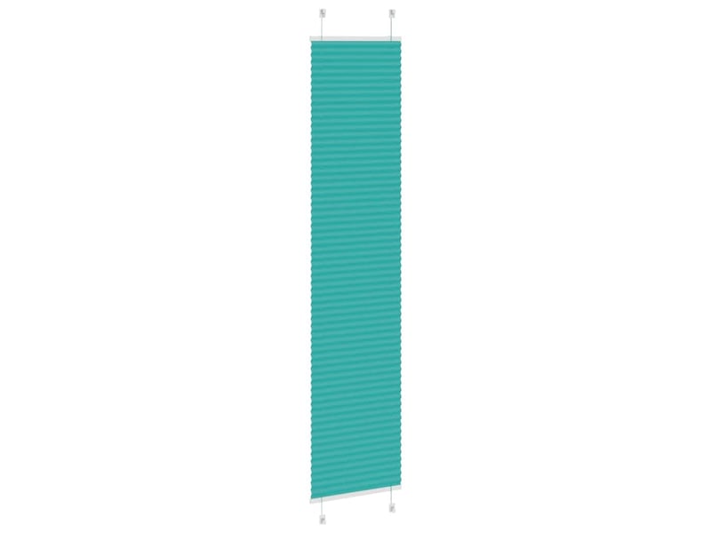 Store plissé, store de fenêtre vert pétrole 50x200 cm largeur du tissu 49,4 cm cf47090 - Conforama D