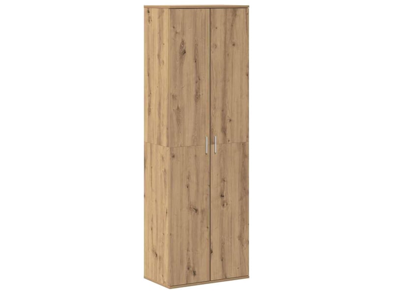 Highboard, meuble de rangement salon 60 x 35 x 180 cm bois d'ingénierie chêne artisanal - Conforama A