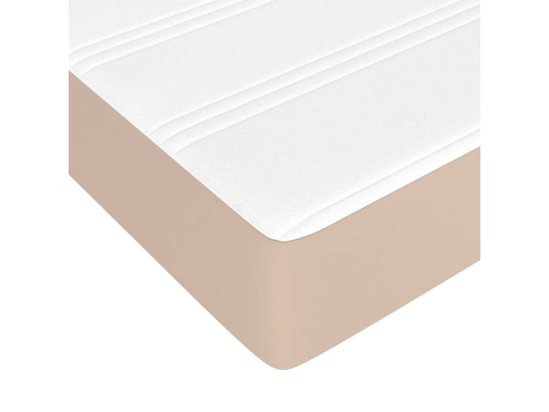  Matelas de lit à ressorts ensachés fermeté moyenne cappuccino 120x190x20 cm  - Conforama E