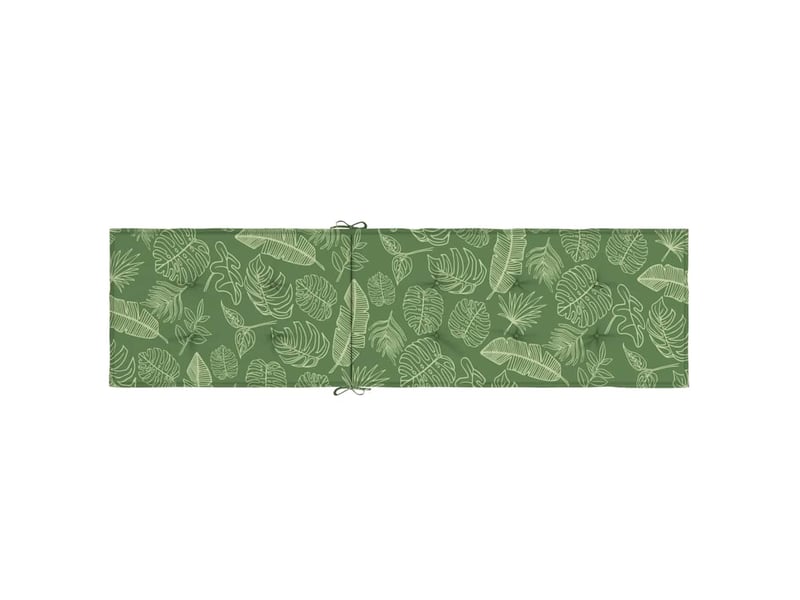  Coussin de chaise longue motif de feuilles tissu oxford cf32485  - Conforama E