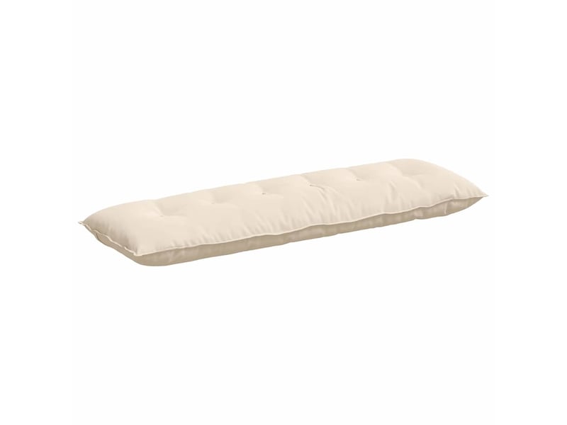 Coussin de dos, coussin de dossier beige 160 x 50 cm tissu en microfibre cf54489 - Conforama A