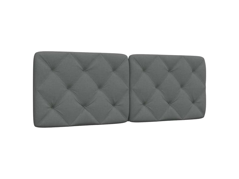  Coussin de tête de lit gris foncé 140 cm tissu cf55945  - Conforama B