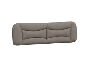 Tete de lit A poser largeur 190 cm   taupe