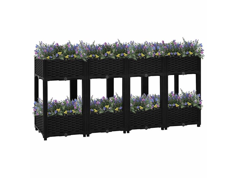  Jardinière - lit surélevé 160x40x71 cm polypropylène  - Conforama B