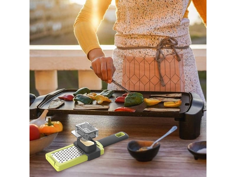  Moulin à ail créatif et pratique, utilisable pour moudre l'ail et le gingembre - ustensiles de cuisine  - Conforama E