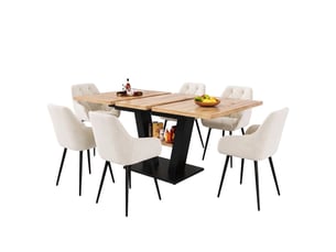 Ensemble table rectangulaire  6 chaise(s)  <strong>BGSRYAO</strong> <strong></strong> 