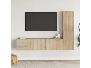 Meuble tv coloris beige <strong></strong> <strong></strong>