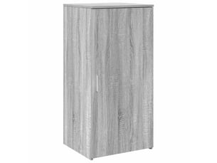Armoire de rangement, rangement bureau sonoma gris 50x45x103,5 cm bois ingénierie