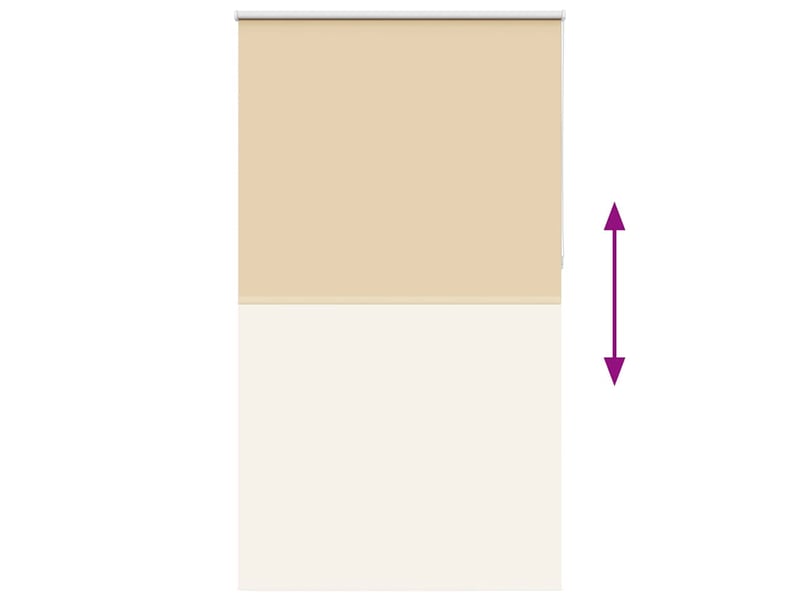 Store enrouleur occultant, store à rouleau largeur du tissu 131,6 cm polyester cf45979 - Conforama E
