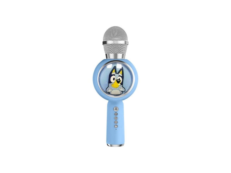  Micro karaoké sans fil 2 en 1 bluey haut-parleur led 5w AAAYV66027 - Conforama A