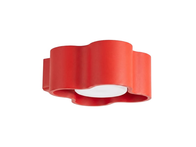  Applique ovio rouge gx53 aluminium moderne 6x12x14.5cm SL.3381 - Conforama A