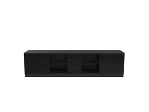 Meuble tv coloris noir 160 cm   
