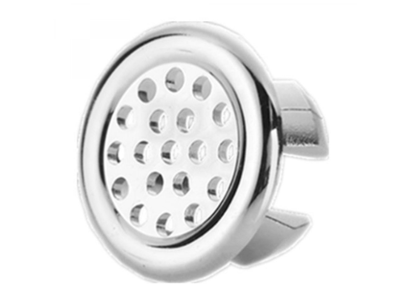  Couvercle décoratif de trou de trop-plein de lavabo, couvercle de vidange de lavabo 4 pièces  - Conforama E