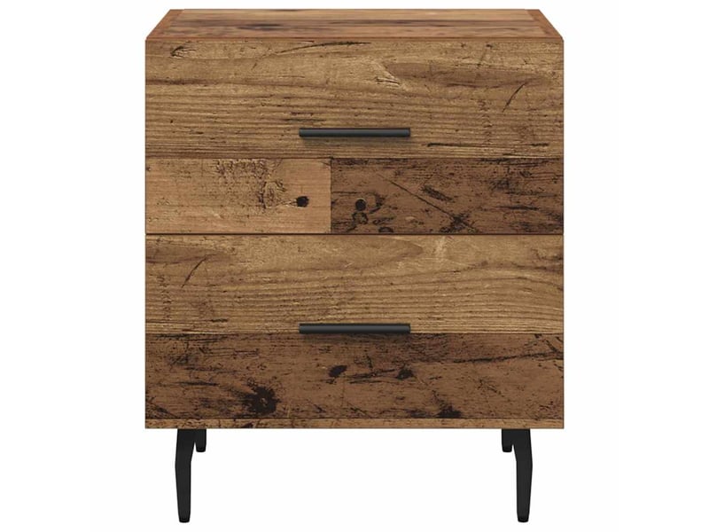  Table de chevet - cabinet de chevet - table de nuit bois ancien 40 x 35 x 47,5 cm  - Conforama E