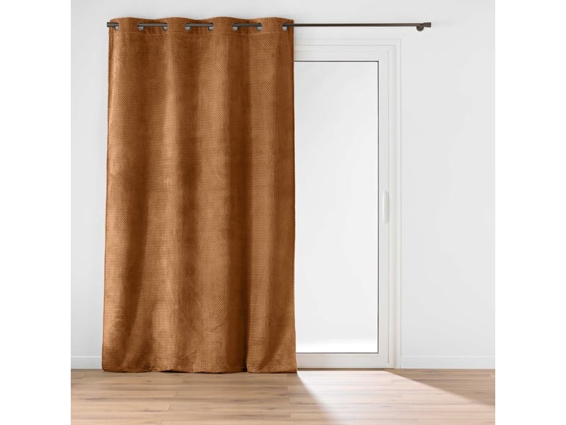  Rideau obscurcissant flanelle 140x240 camel flanela  - Conforama B