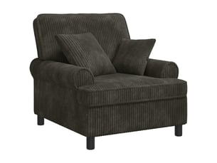 Fauteuil relax manuel VIDAXL  Tissu gris