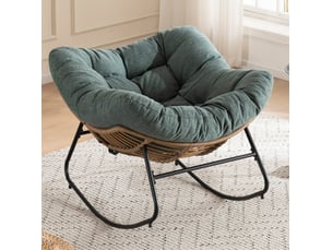 Fauteuil fixe  <strong>MODFU</strong> Tissu vert