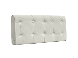 Tete de lit A fixer sur le cadre de lit largeur 120 cm finition tissu bicolore