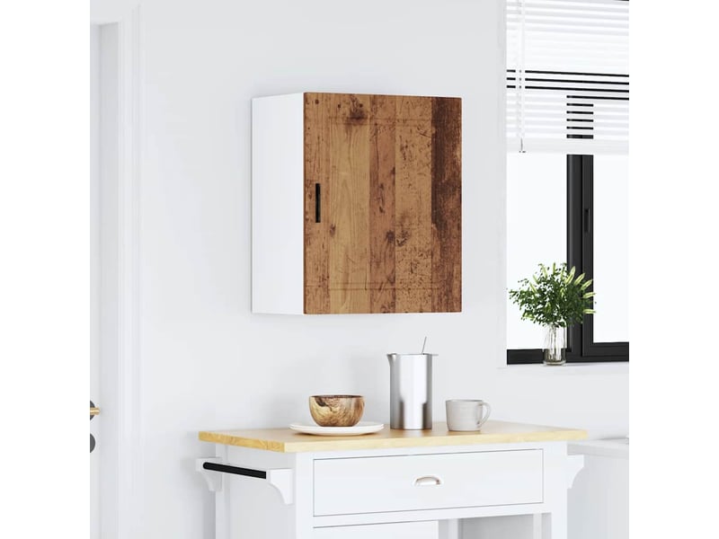  Meuble de rangement, armoire murale de cuisine porto vieux bois bois d'ingénierie shl9195  - Conforama C