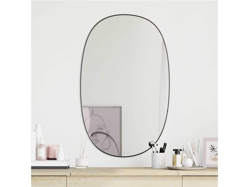  Miroir mural noir 70x45 cm cf62854  - Conforama B