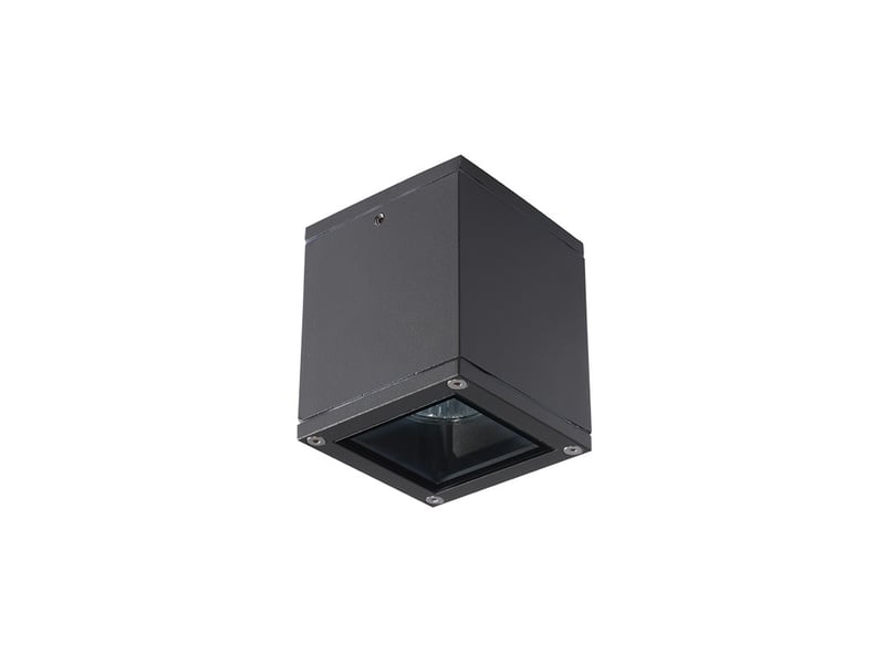  Zambelis roman spot encastré extérieur romain en saillie, graphite, 1xgu10, ip65  - Conforama A